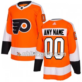 Philadelphia Flyers Trikot Custom Adidas 2017-2018 Orange Authentic - Herren